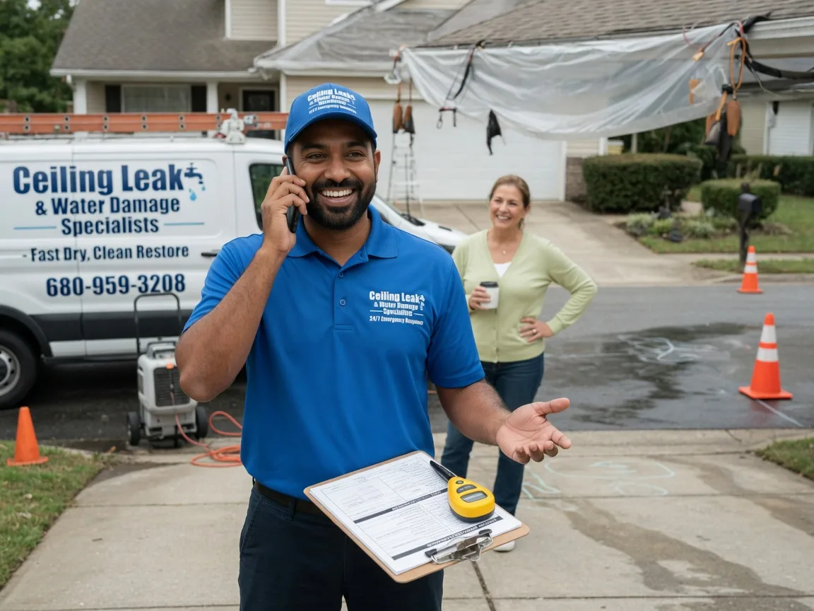 Ceiling Leak Cleanup Heuvelton, NY FAQs